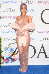 Rihanna at 2014 Council of Fashion Designers of America Awards (PRNewsFoto/CFDA)