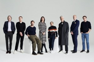 Chair of London Collections Men, Dylan Jones OBE, and Caroline Rush CBE are joined by designers Gordon Richardson (Topman), Grace Wales Bonner (Wales Bonner), Jonathan Anderson (J.W.Anderson), Patrick Grant (E. Tautz), Sir Paul Smith and Stuart Vevers (Coach).